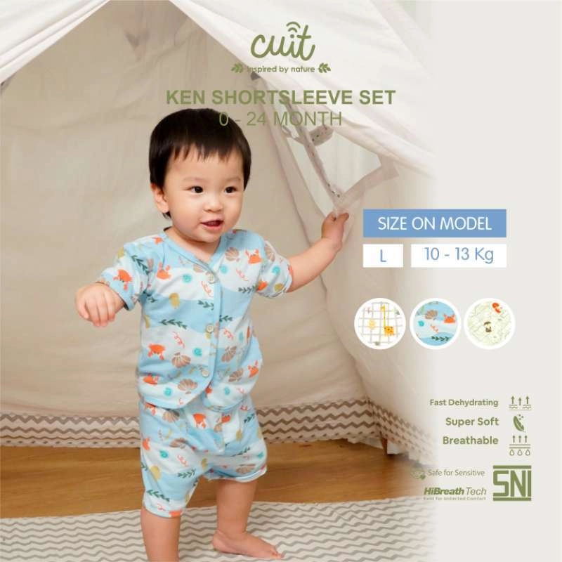Product image CHARACTER - Ken Shortsleeve Set NB Crab